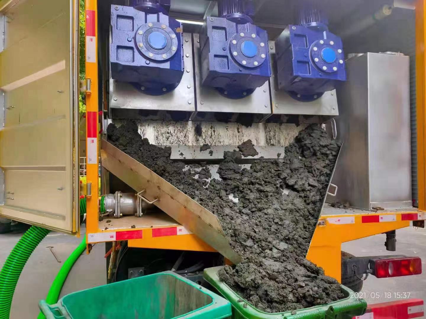 大田化粪池清掏城市维护站-泥浆净化干湿分离处理